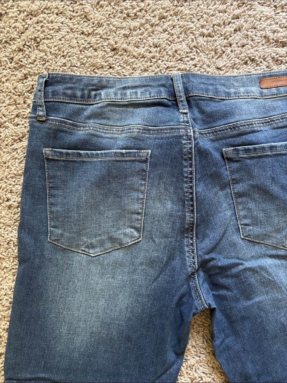 Articles Of Society Indigo Ripped Frayed Hem Jeans - Picture 15 of 16
